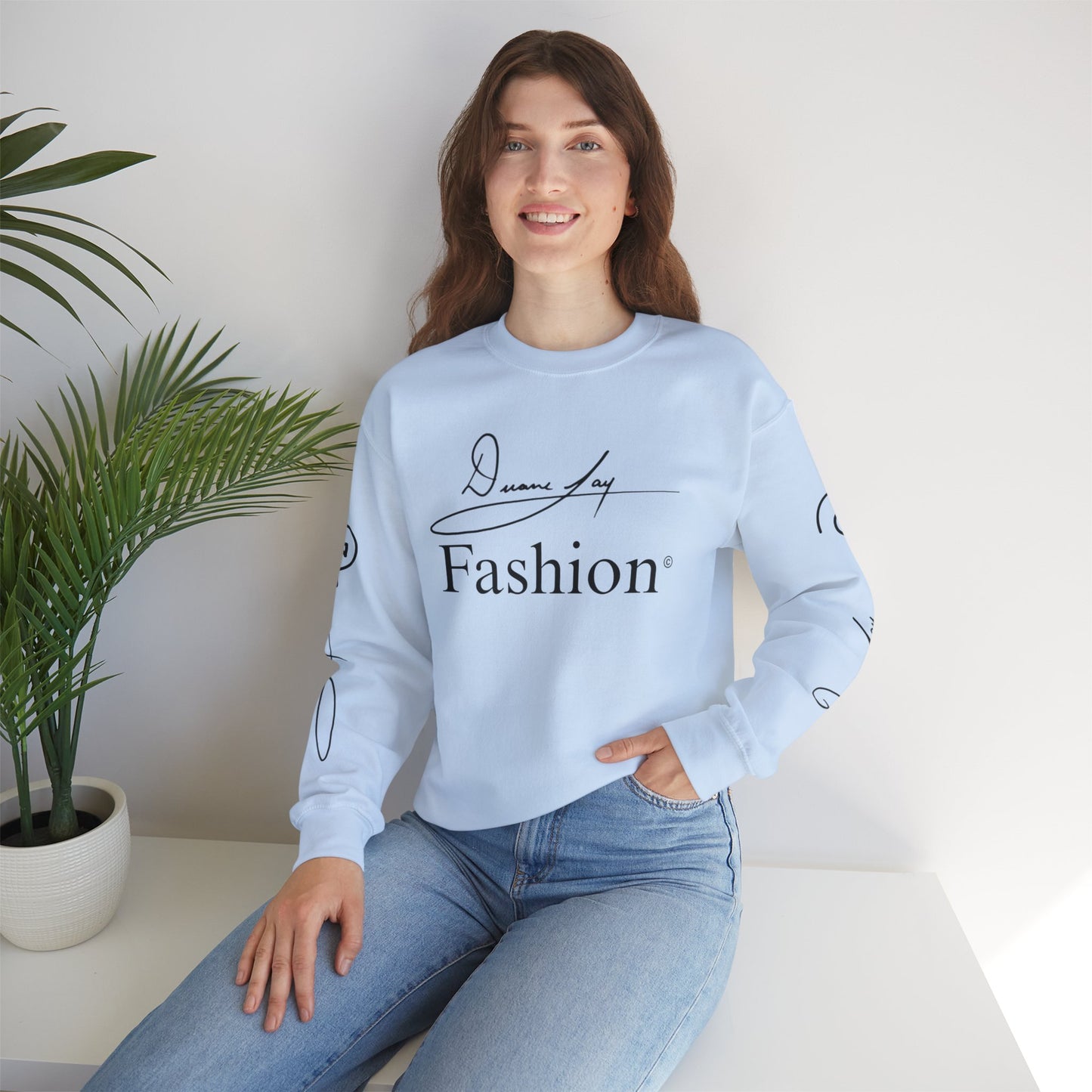 DuaneJay Fashion Unisex Crewneck Sweatshirt