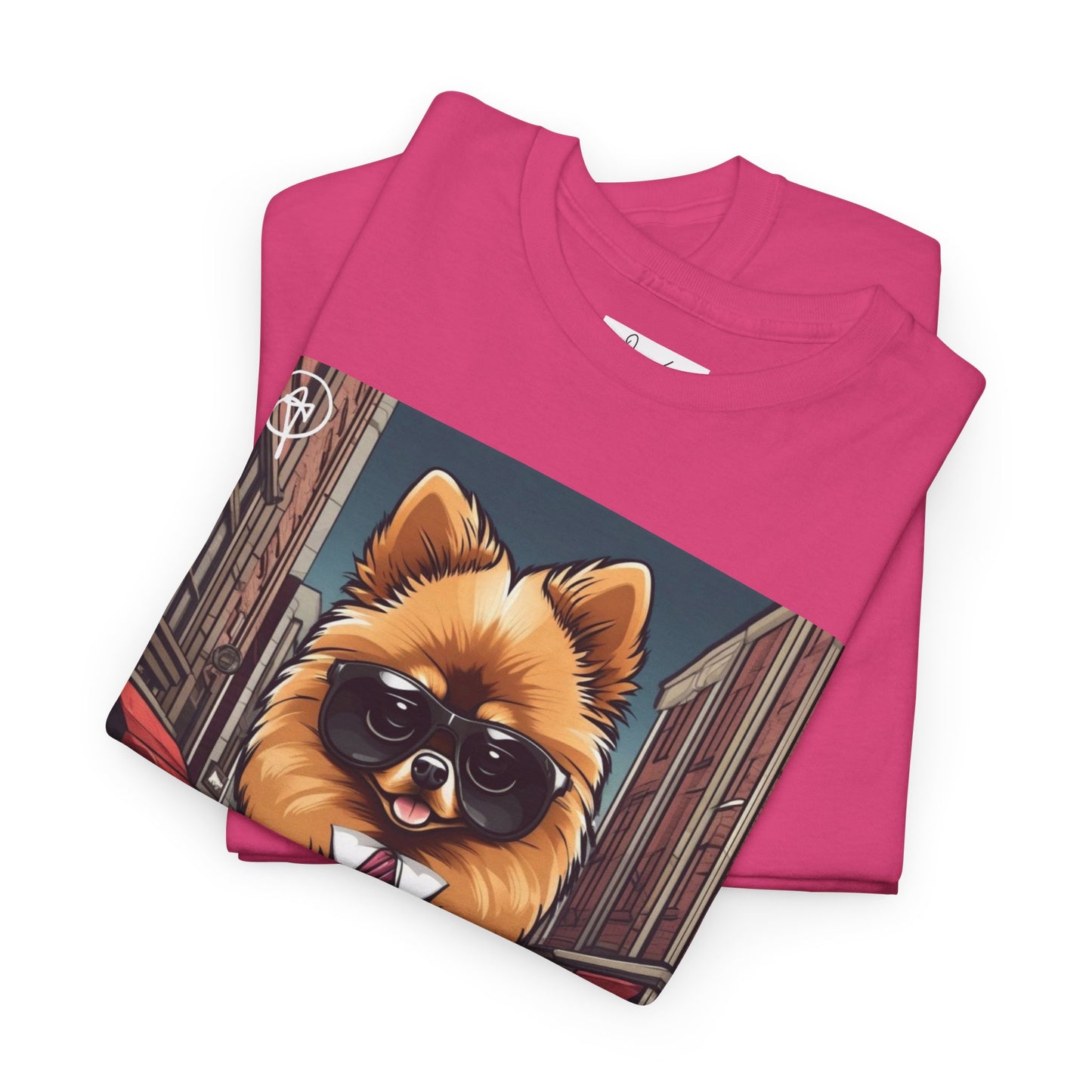 Adult Unisex Pomeranian Heavy Cotton Tee