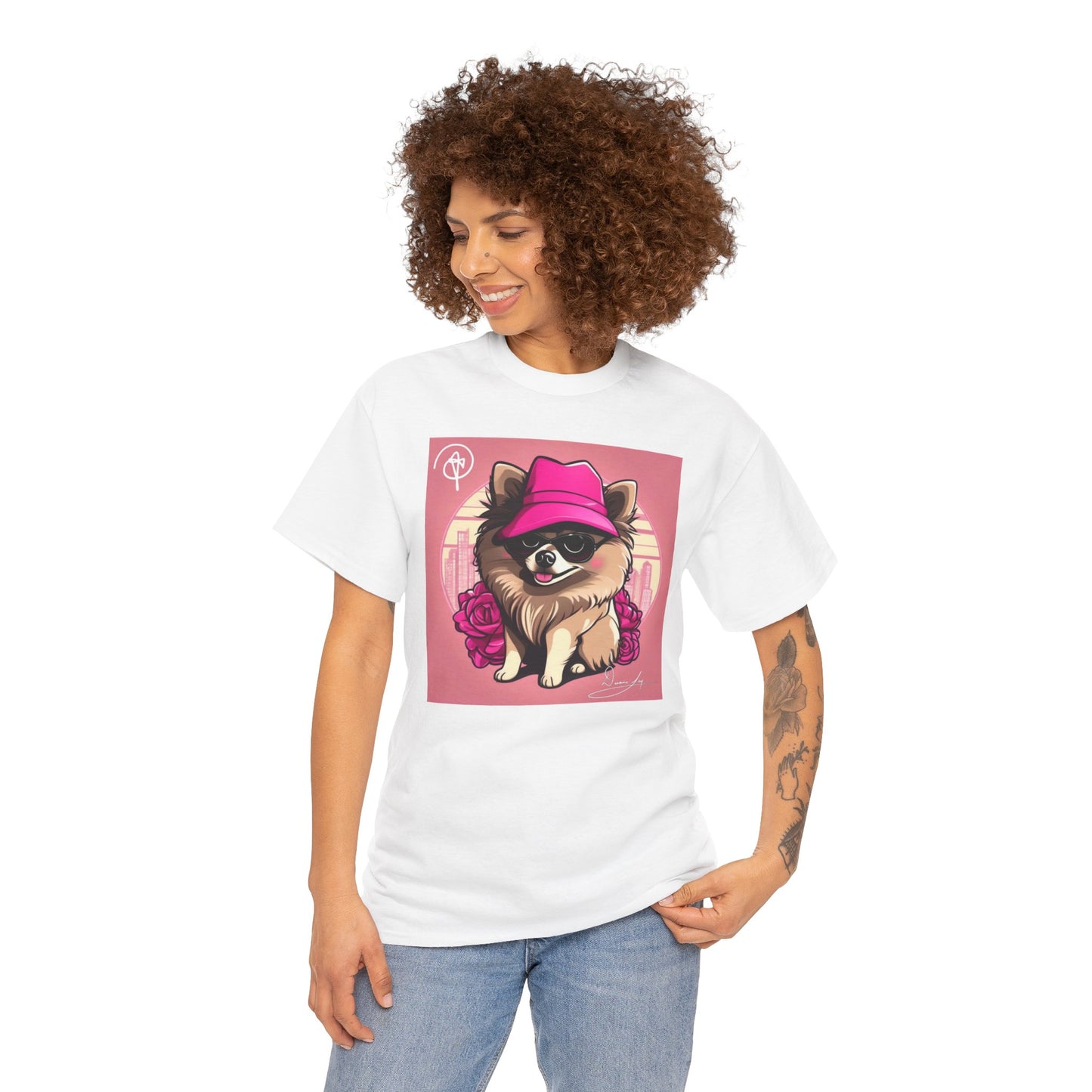 Unisex Pomeranian Heavy Cotton Tee