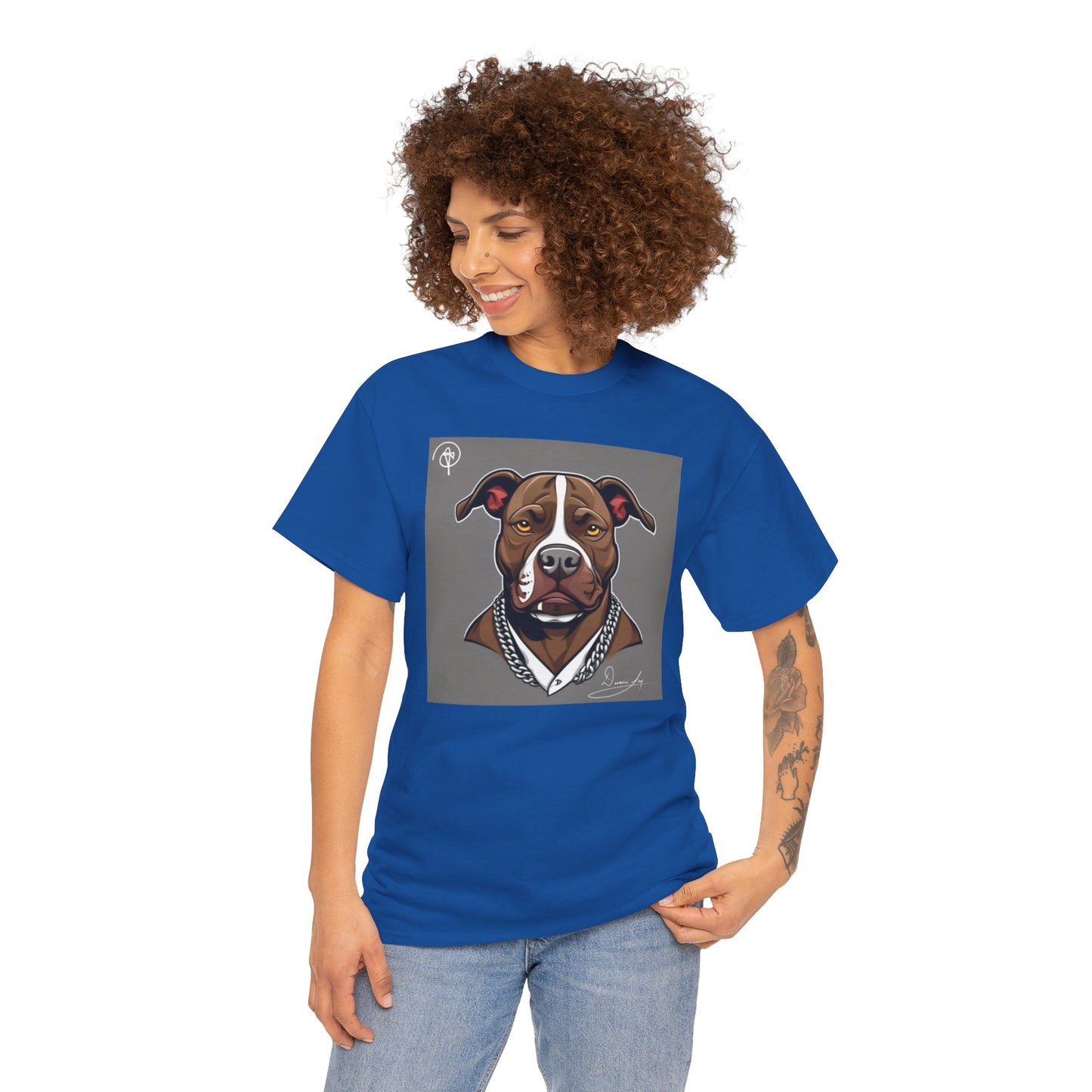 Unisex Pitbull Heavy Cotton Tee