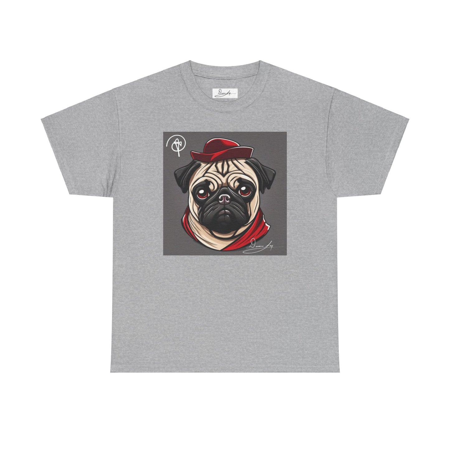 Unisex Pug Heavy Cotton Tee