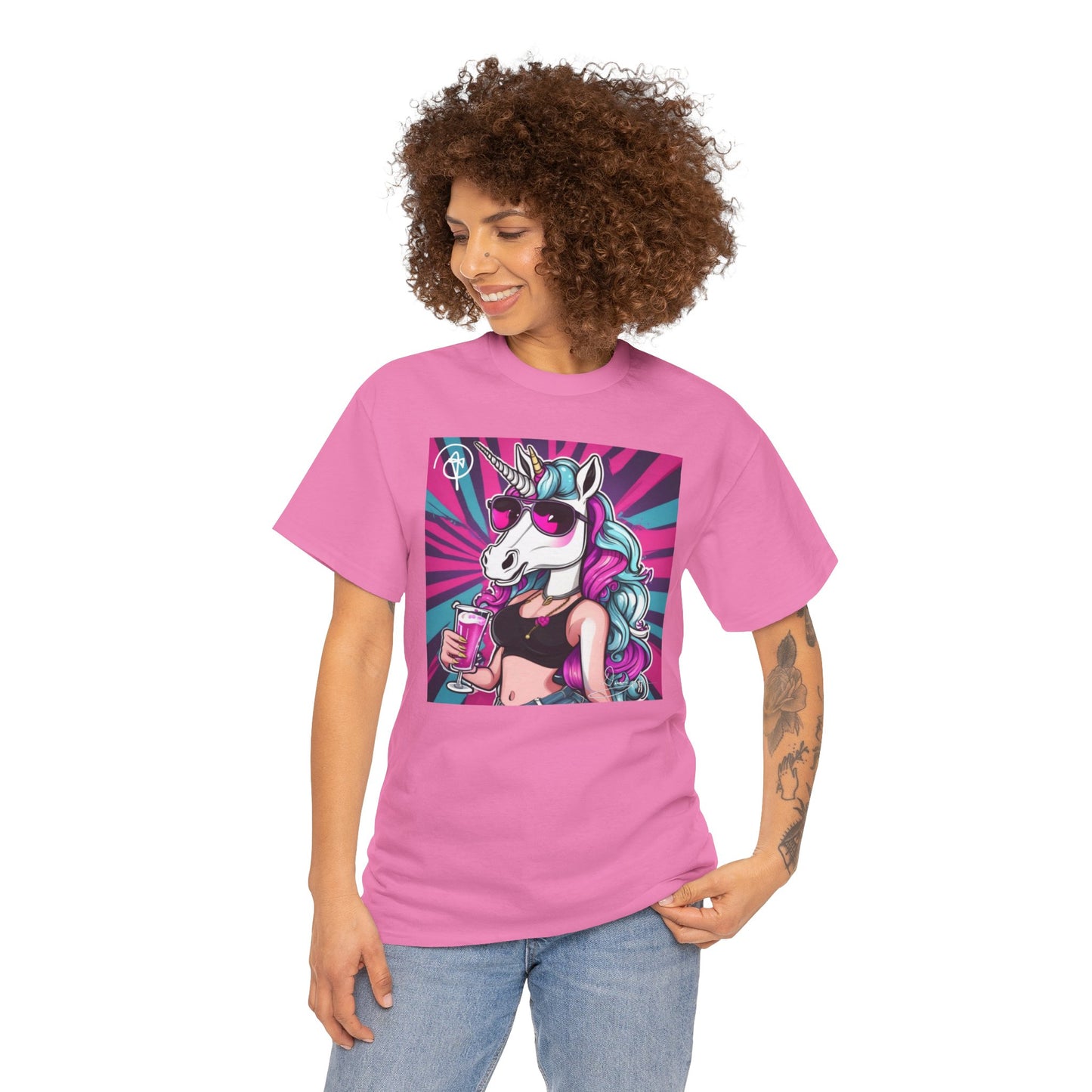 Unisex Unicorn Heavy Cotton Tee