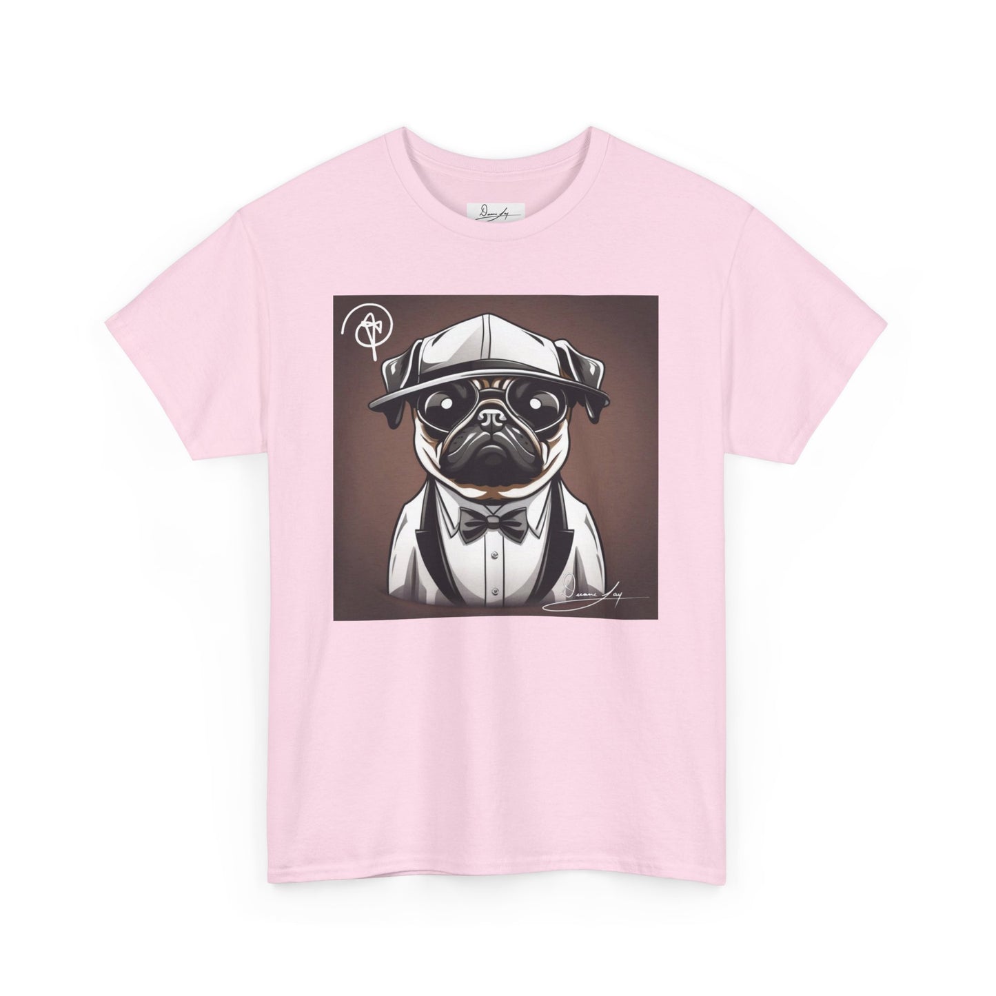 Unisex Pug Heavy Cotton Tee