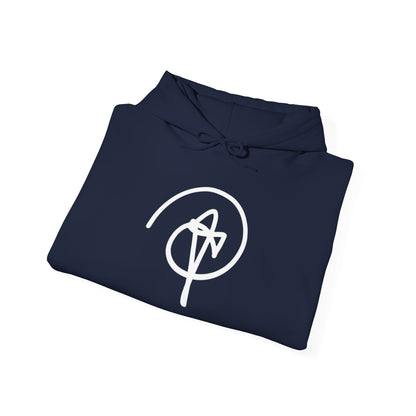 DuaneJay Signature Hoodie White Logo — premium streetwear pullover featuring bold white signature design, crafted for comfort and style, the ultimate statement piece for those who live and breathe the DuaneJay Fashion lifestyle with confidence and distinction