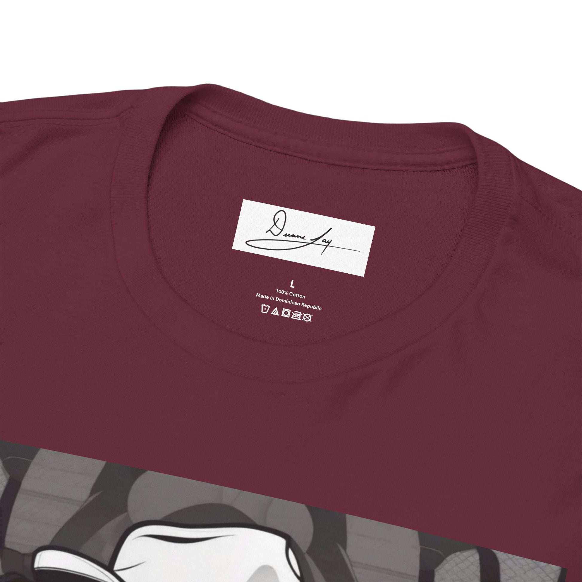 DuaneJay Lion Gangster Graphic Tee — powerful streetwear tee featuring a bold lion with gangster-inspired artistry, symbolizing strength, dominance, and signature style