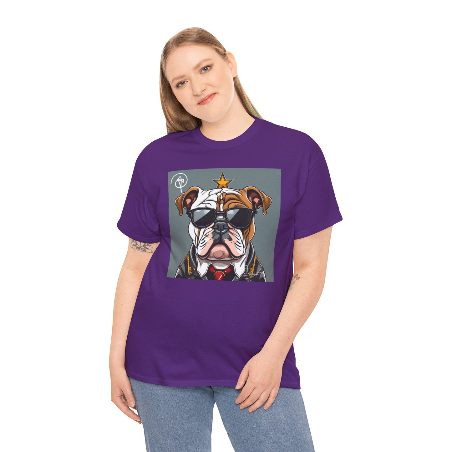 Unisex Bulldog Heavy Cotton Tee