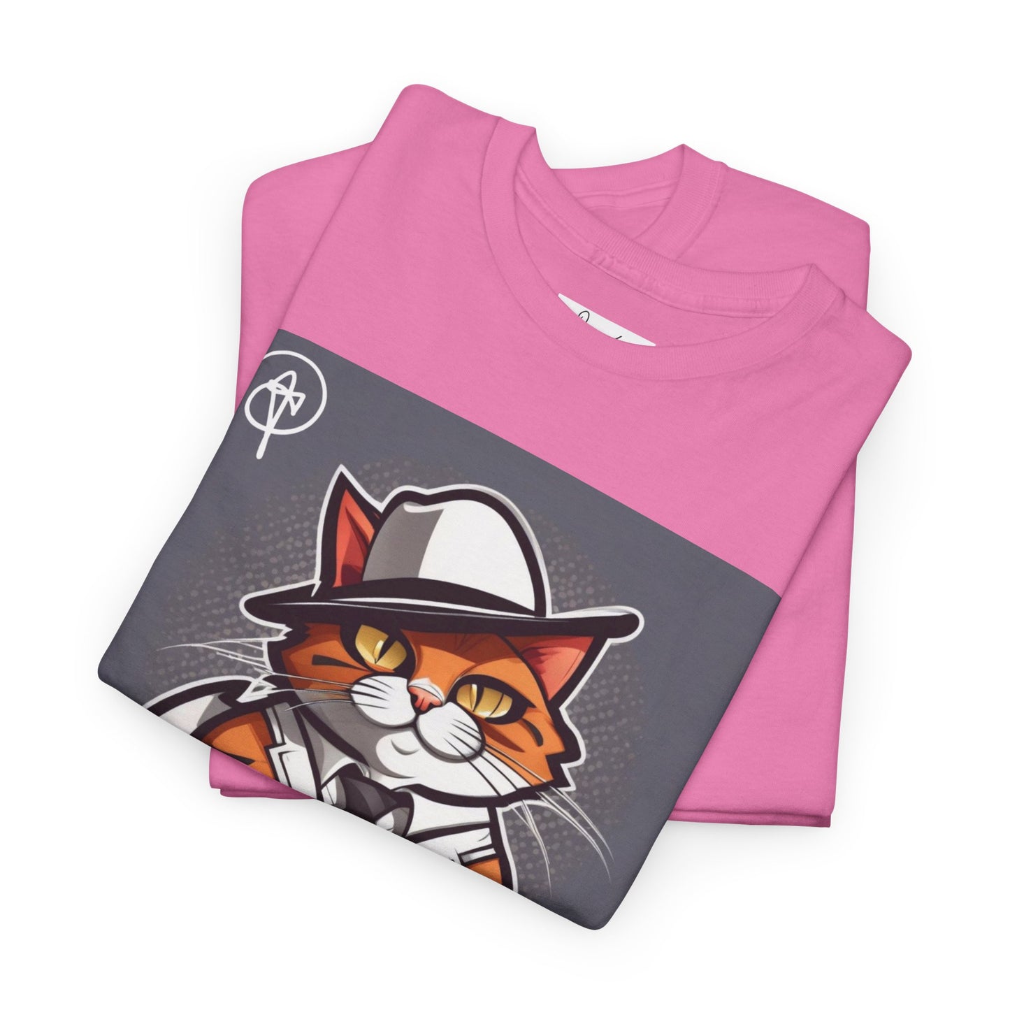 Unisex Cat Heavy Cotton Tee