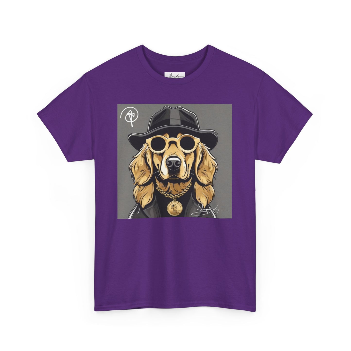 Unisex Golden Retriever Heavy Cotton Tee