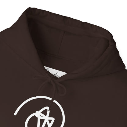 DuaneJay Signature Hoodie White Logo — premium streetwear pullover featuring bold white signature design, crafted for comfort and style, the ultimate statement piece for those who live and breathe the DuaneJay Fashion lifestyle with confidence and distinction