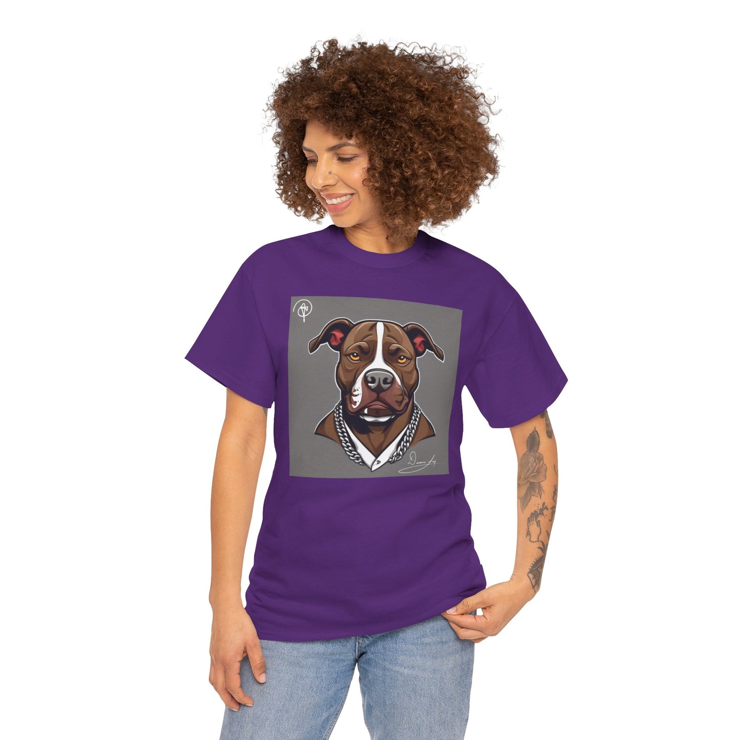 Unisex Pitbull Heavy Cotton Tee