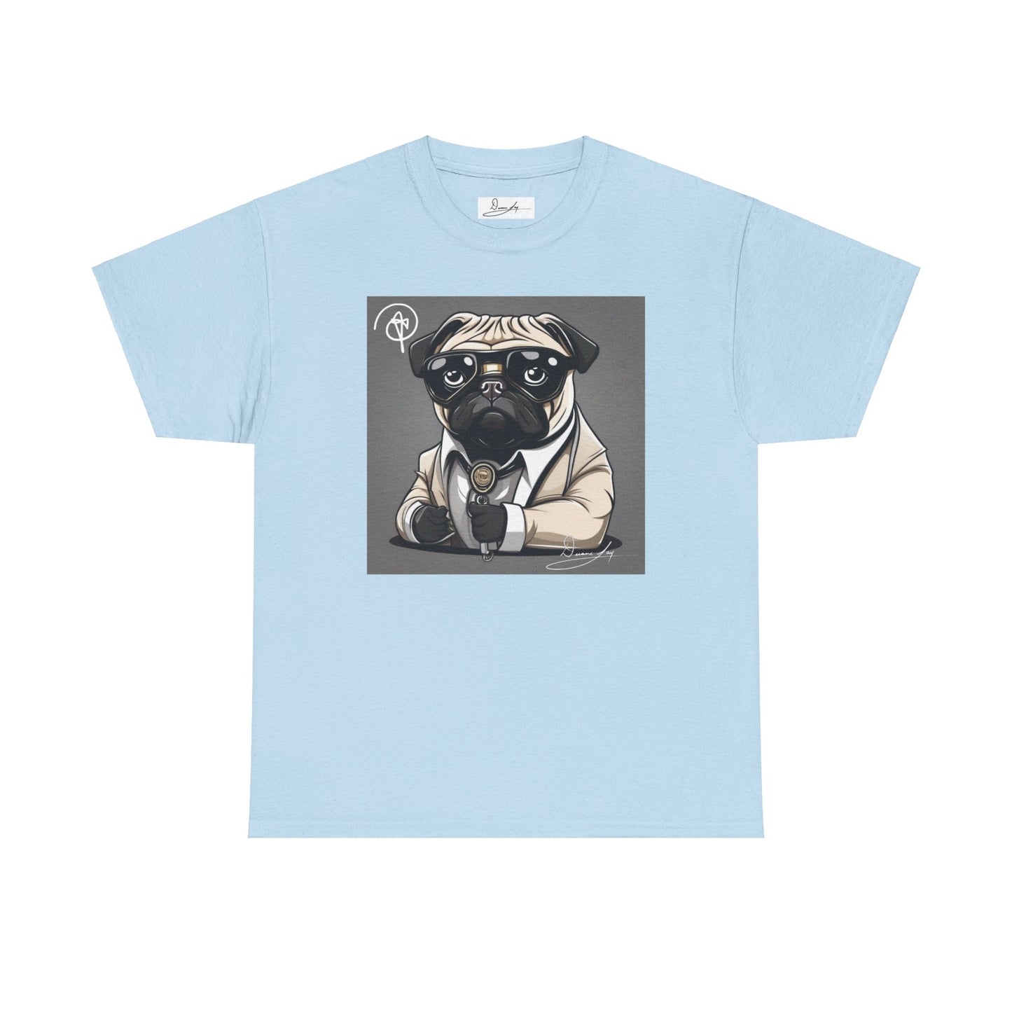 Unisex Pug Heavy Cotton Tee