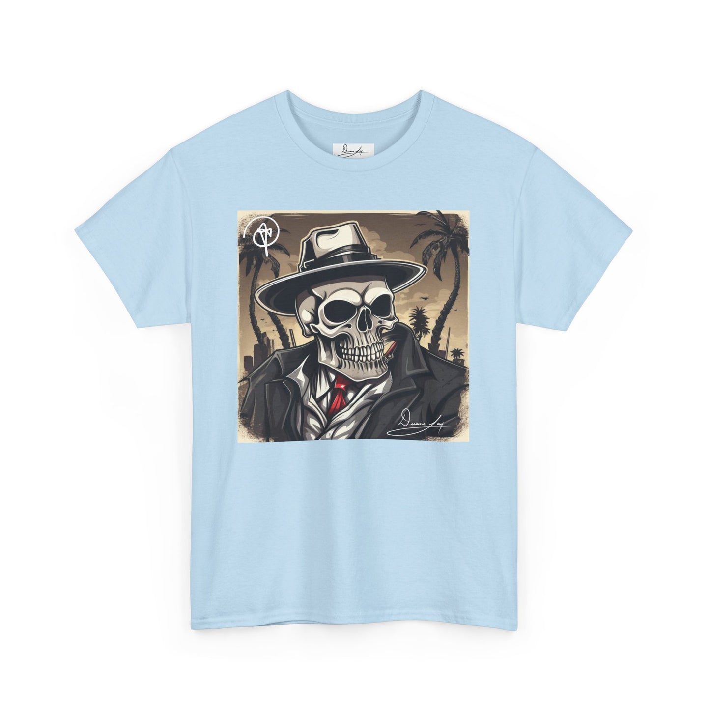 Unisex Boss Skeleton Heavy Cotton Tee