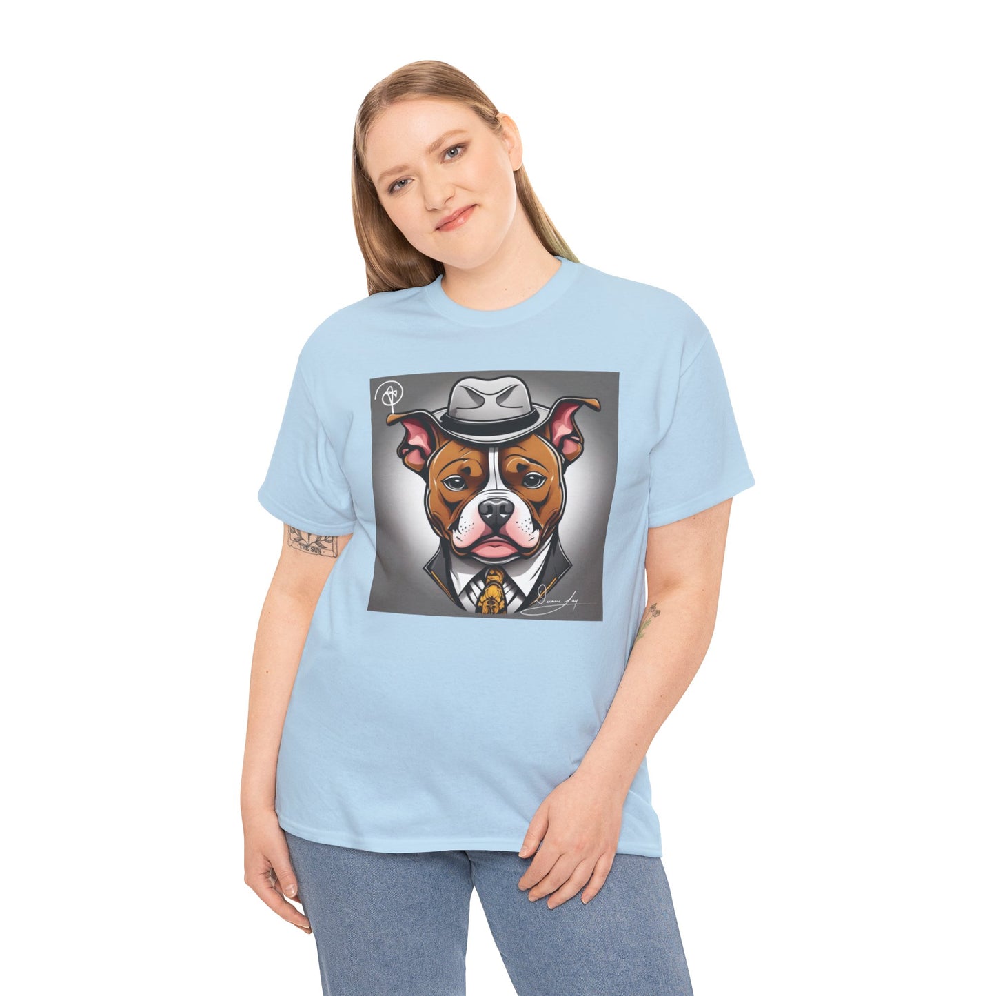 Unisex Pitbull Heavy Cotton Tee