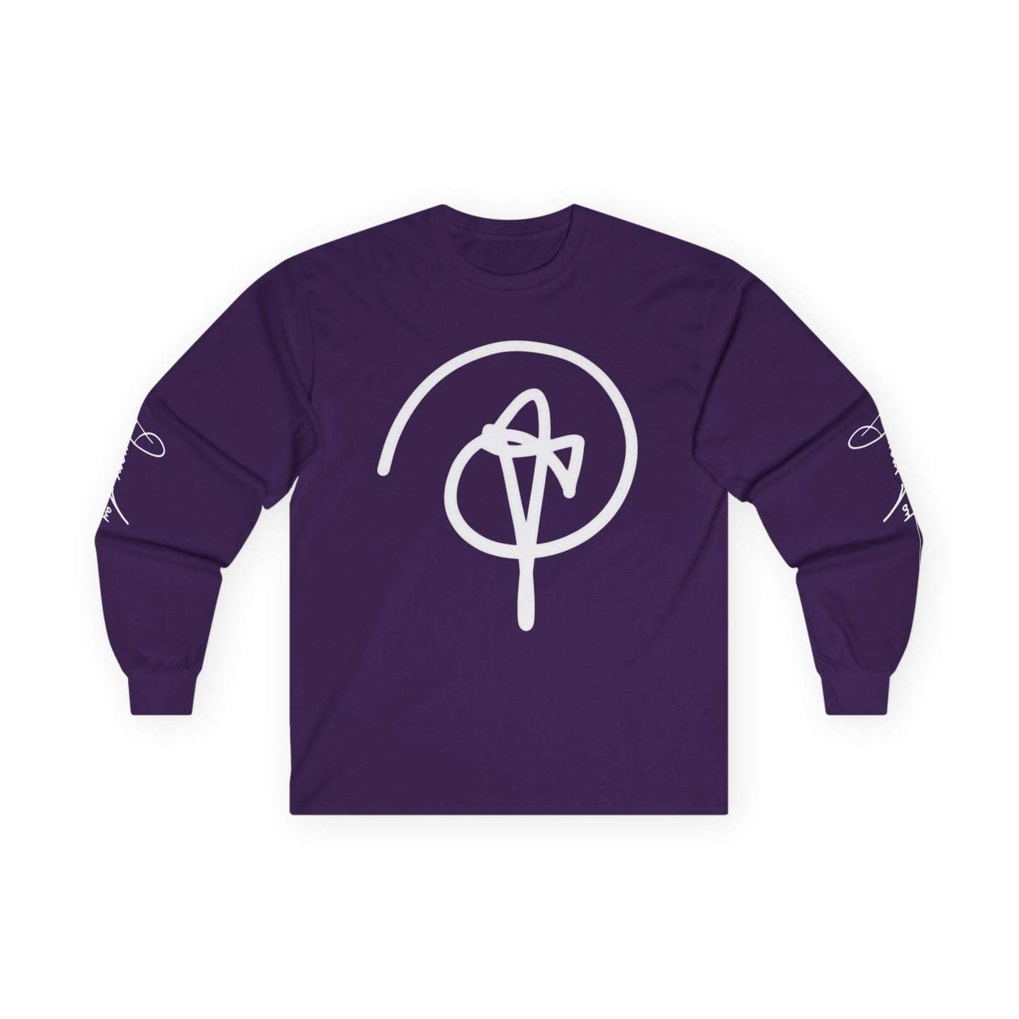 DuaneJay Signature Icon Long Sleeve White Label — premium streetwear long sleeve featuring a bold white signature icon with an exclusive back design, crafted for comfort and style, the ultimate statement piece for those who live and breathe the DuaneJay Fashion lifestyle with confidence and distinction