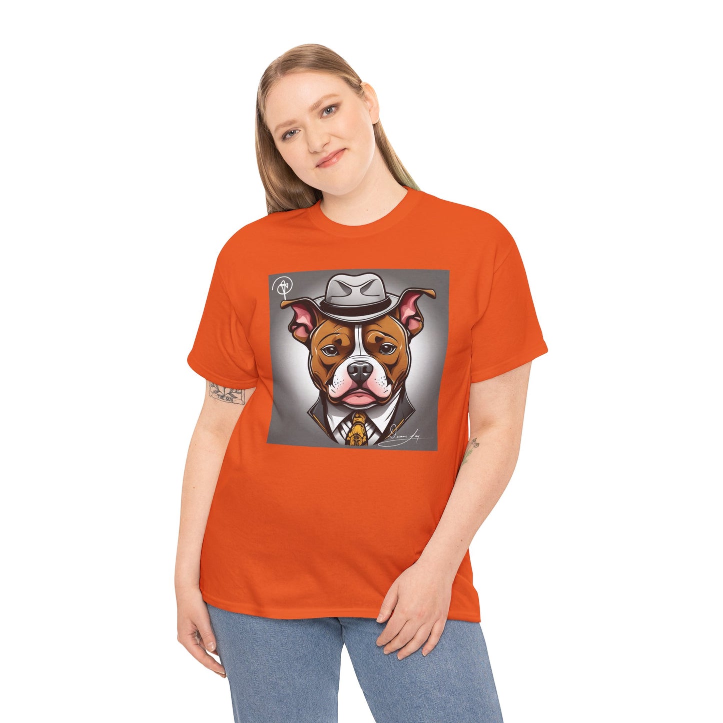 Unisex Pitbull Heavy Cotton Tee