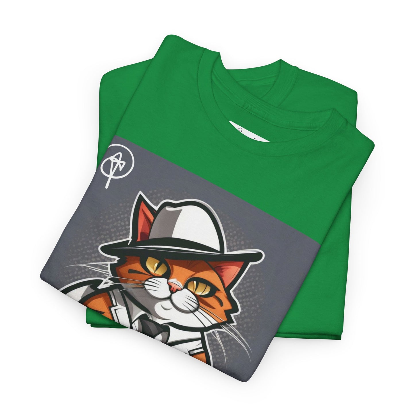 Unisex Cat Heavy Cotton Tee