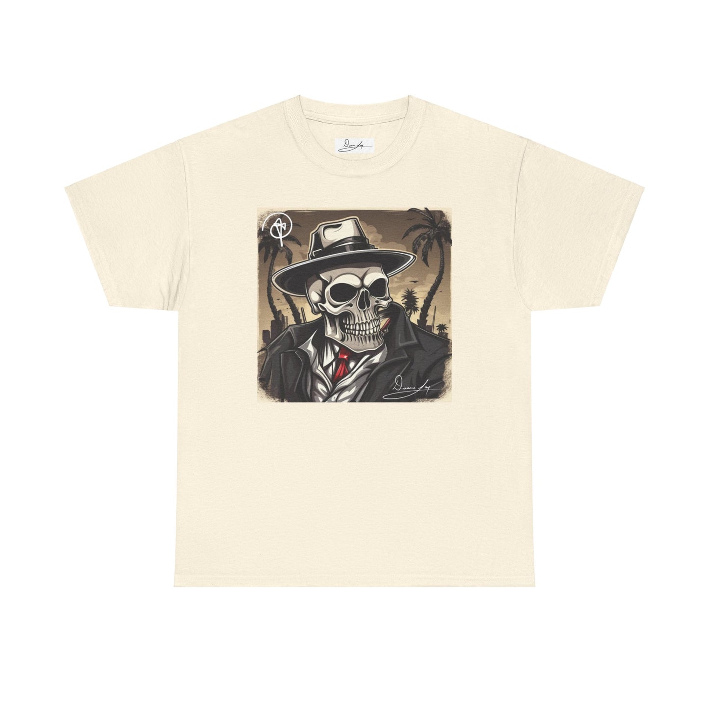 Unisex Boss Skeleton Heavy Cotton Tee