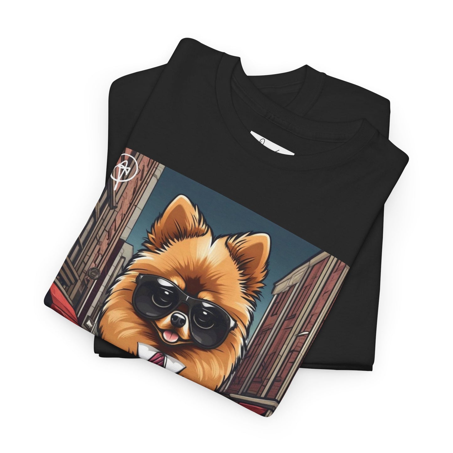 Adult Unisex Pomeranian Heavy Cotton Tee