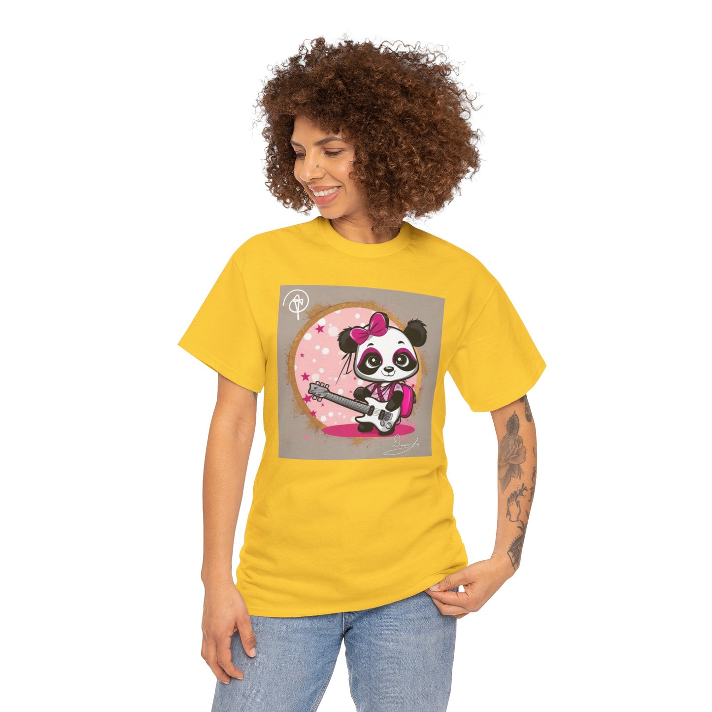 Unisex PandaHeavy Cotton Tee