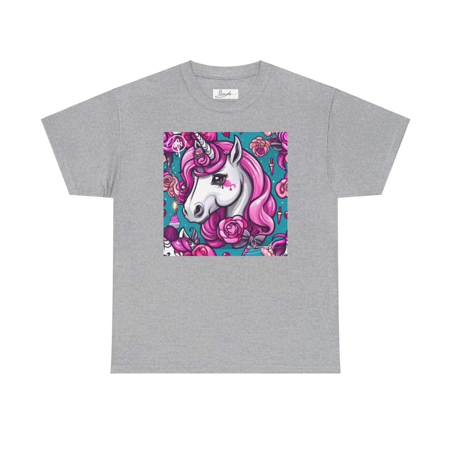 Adult Unisex Unicorn Heavy Cotton Tee