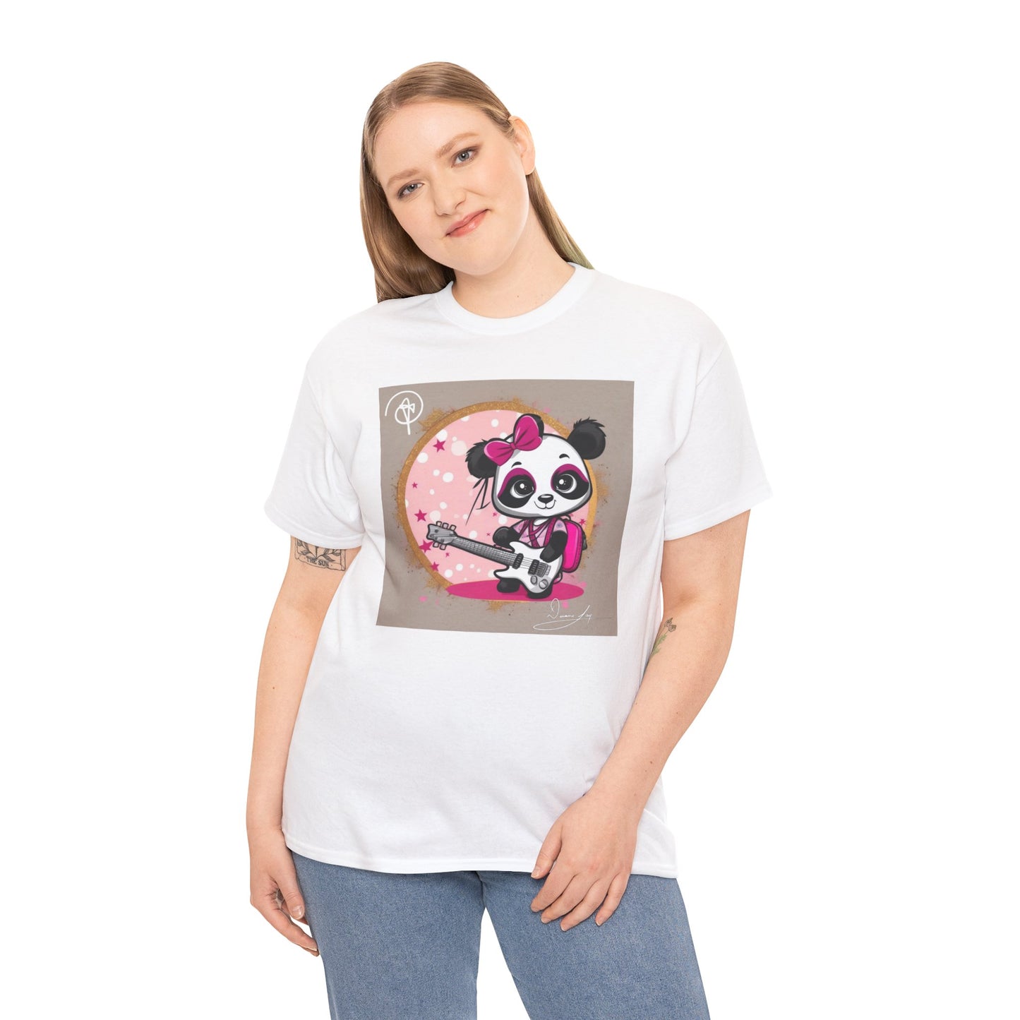 Unisex PandaHeavy Cotton Tee