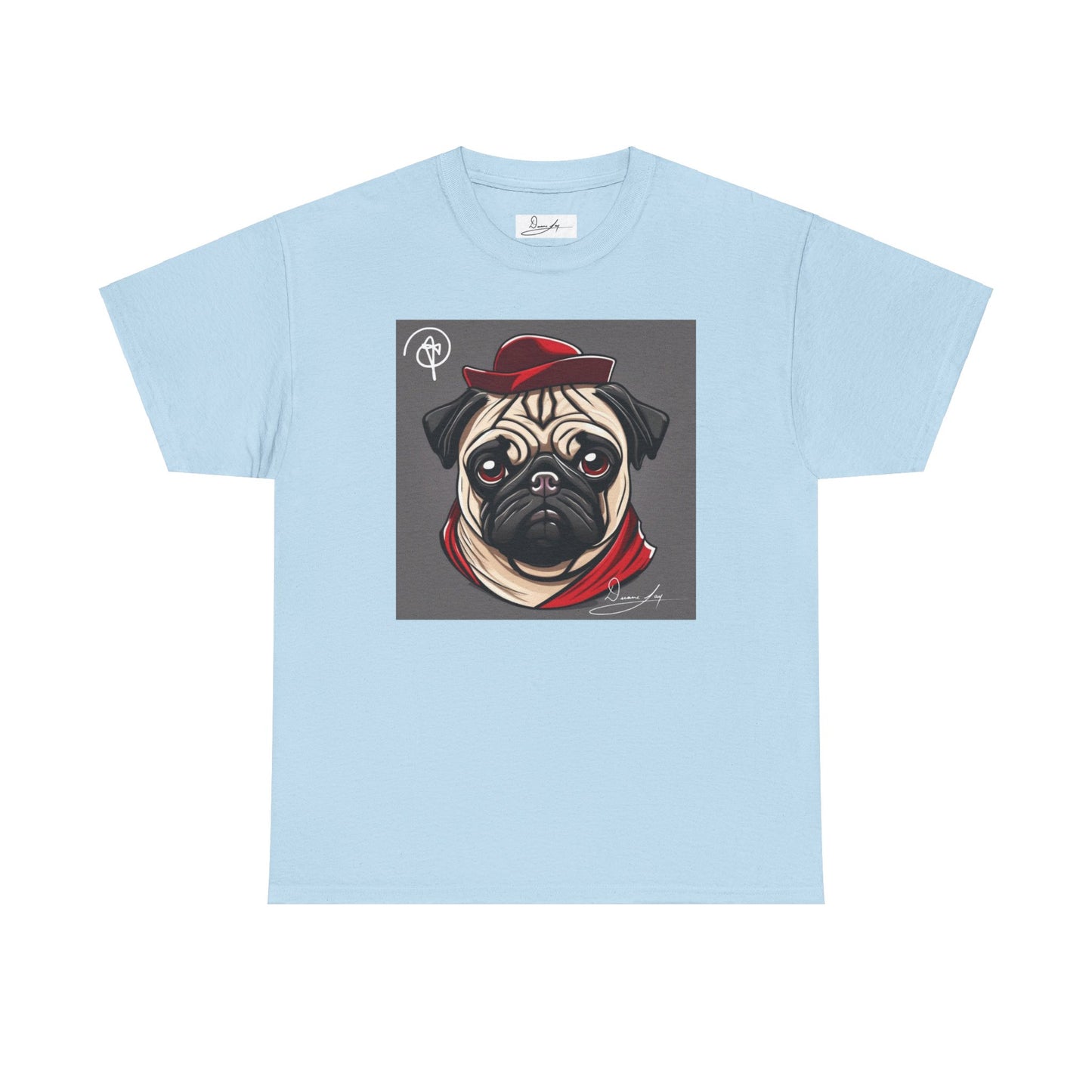 Unisex Pug Heavy Cotton Tee