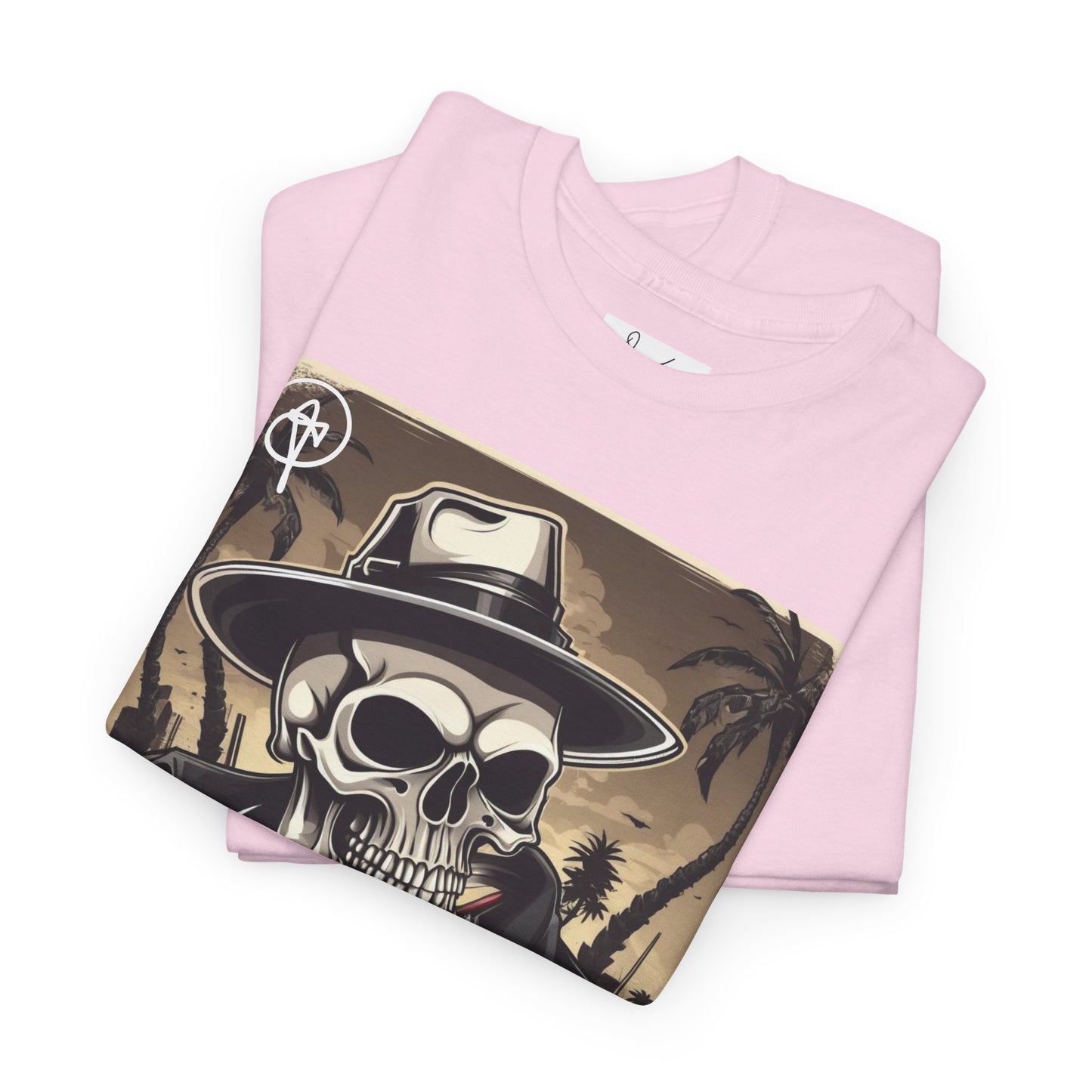 Unisex Boss Skeleton Heavy Cotton Tee