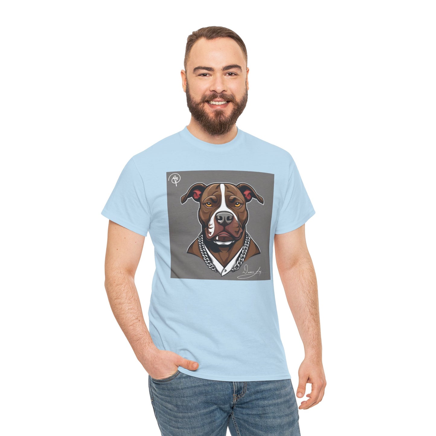 Unisex Pitbull Heavy Cotton Tee