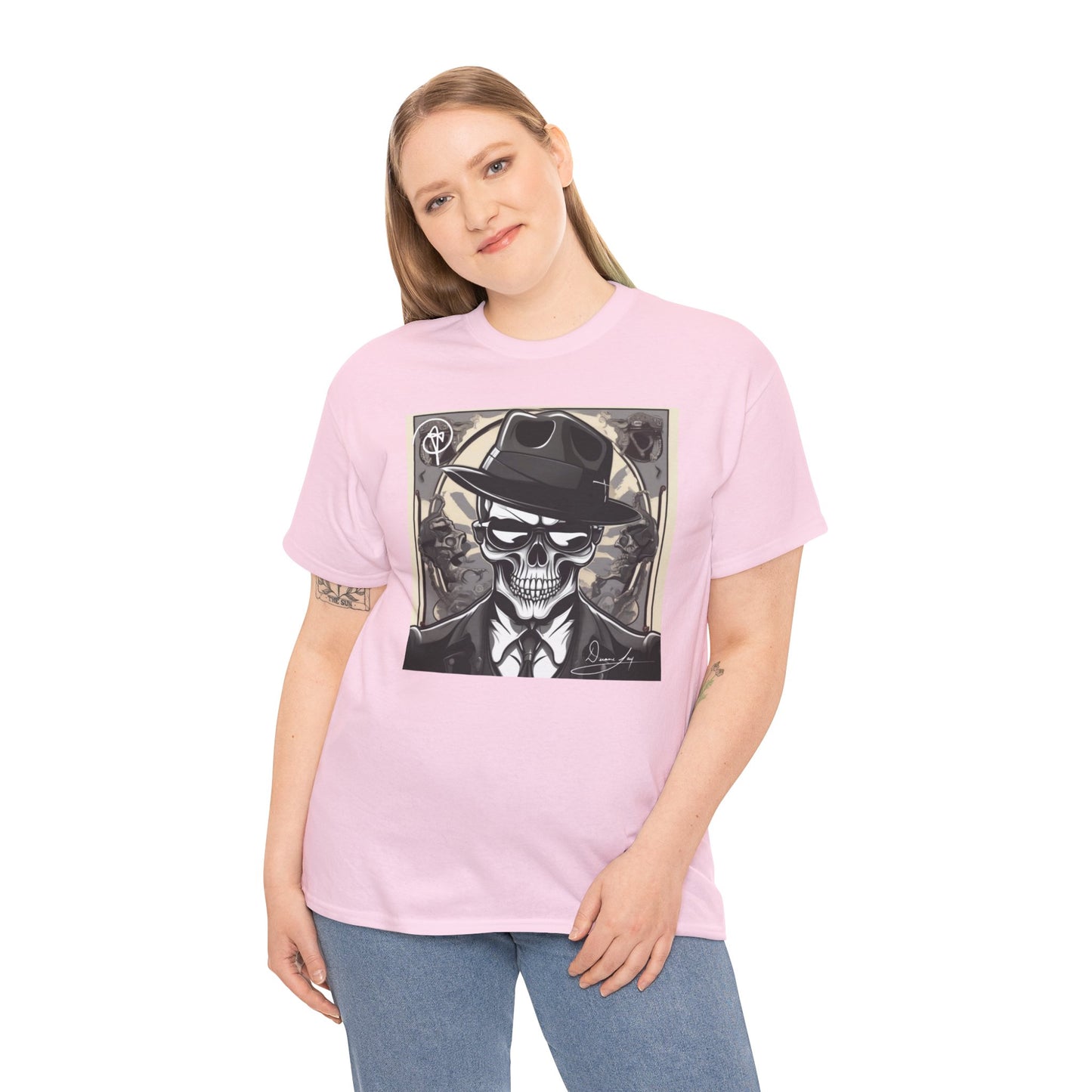 Unisex Skeleton Heavy Cotton Tee