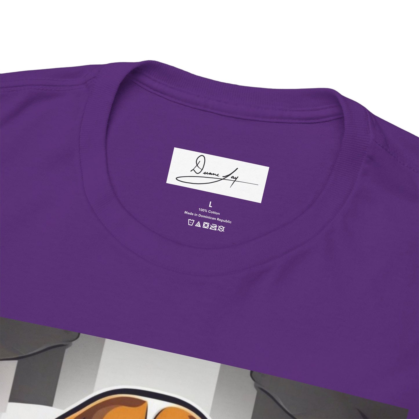 DuaneJay Beagle in a Suit T-Shirt — funny formal dog graphic tee featuring an adorable beagle dressed in a dapper suit, perfect for dog lovers who love bold streetwear style