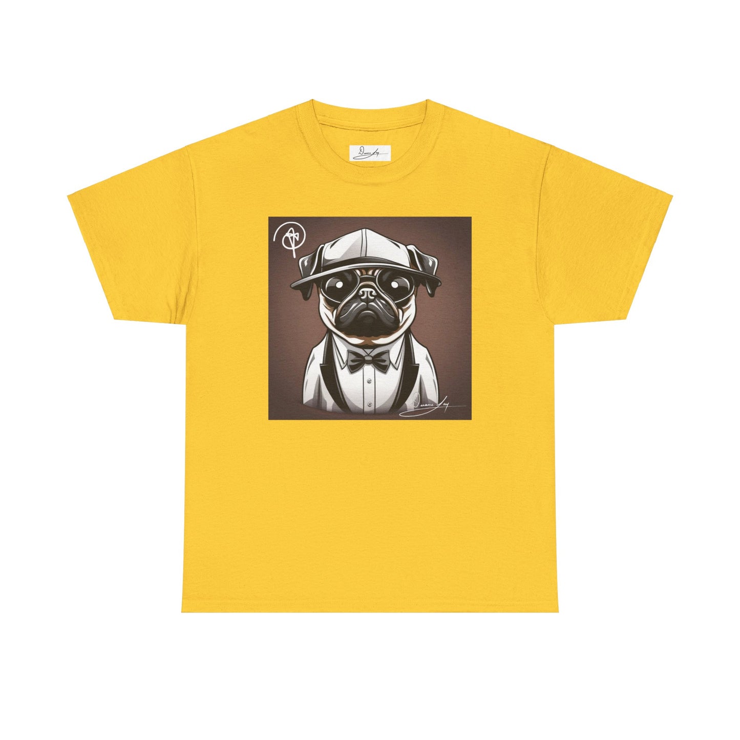 Unisex Pug Heavy Cotton Tee