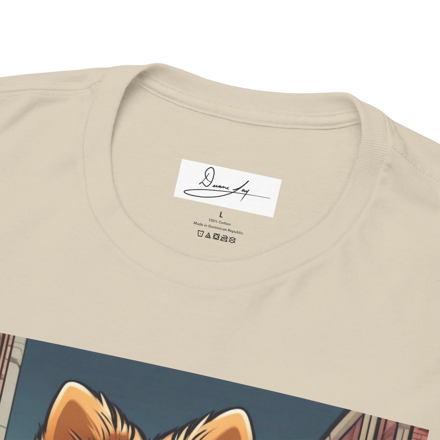 DuaneJay Pomeranian Business Dog T-Shirt — cute Pomeranian in suit graphic tee streetwear