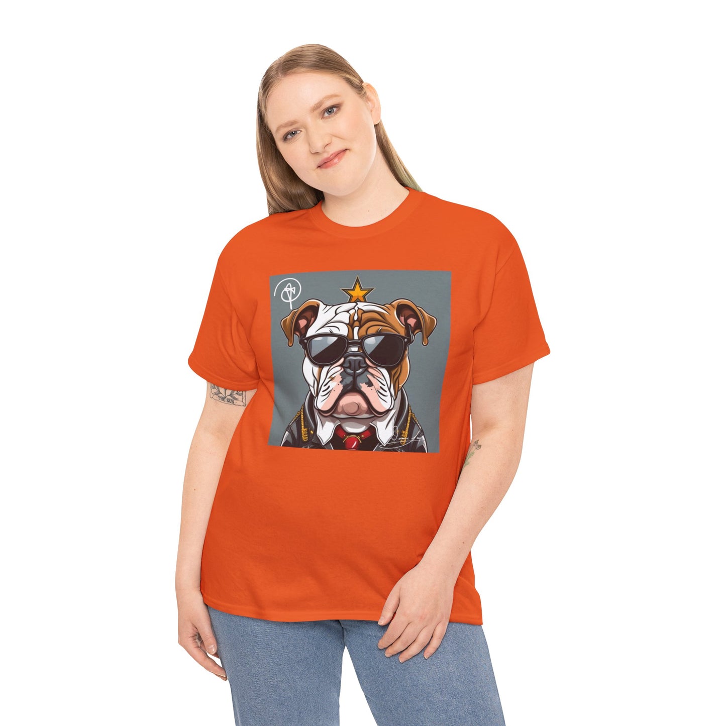 Unisex Bulldog Heavy Cotton Tee