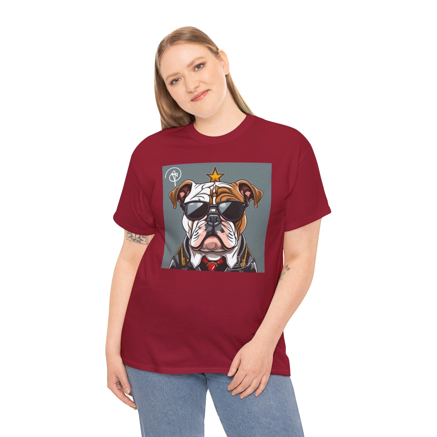 Unisex Bulldog Heavy Cotton Tee