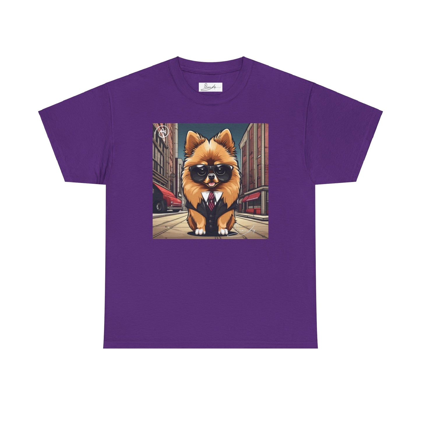 Adult Unisex Pomeranian Heavy Cotton Tee